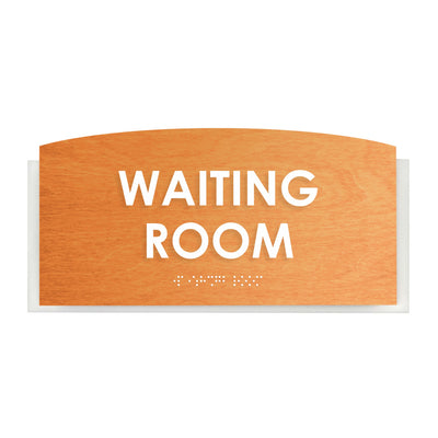 Waiting Room Door Sign "Scandza" Design