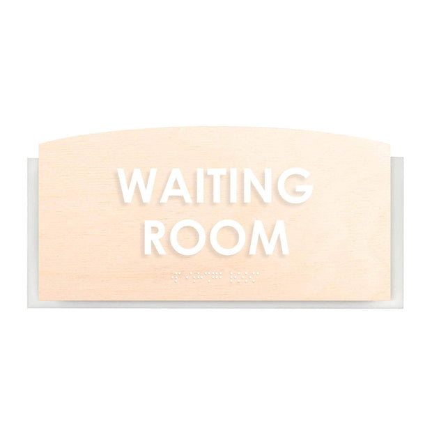Waiting Room Door Sign "Scandza" Design
