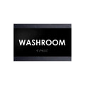 Door Signs Washroom Sign - Wood Door Plate "Buro" Design - Photo #2