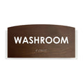 Washroom Door Sign "Scandza" Design - Photo #1