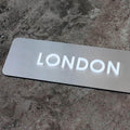 World Clock Signs Custom Metal Sign for Clock - Photo #4