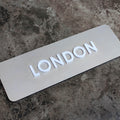 World Clock Signs Custom Metal Sign for Clock - Photo #5
