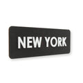 World Clock Signs Custom City Name & Time Zone Sign: Wooden Sign - Photo #1