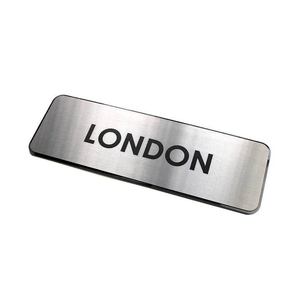 World Clock Signs Personalized Metal Clock Signs