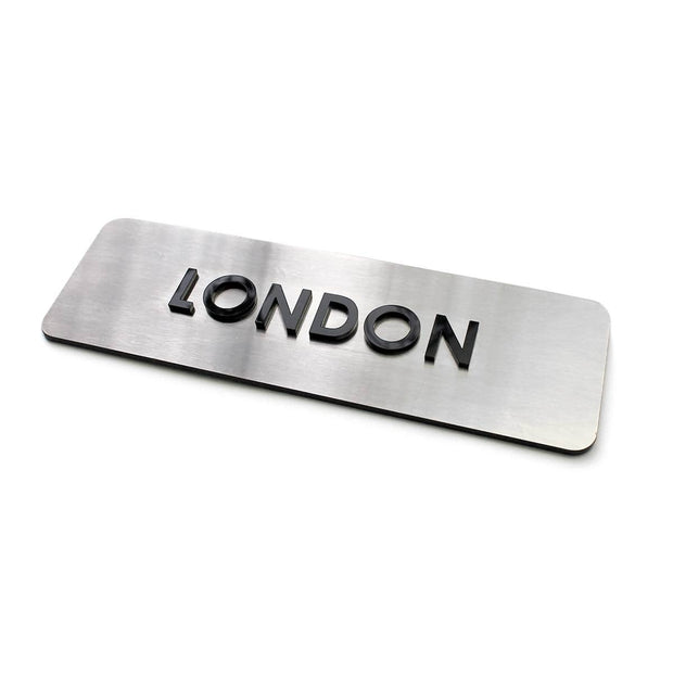 World Clock Signs Personalized World Clock Signs - Steel Sign